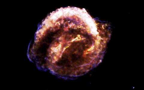 开普勒超新星SN 1604爆发的碎片飞行速度高达1万公里/秒