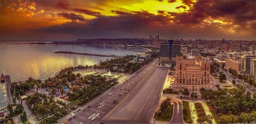 阿塞拜疆里海风景